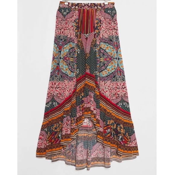 Allaire Hi Low Bhanuhi by Jyoti maxi Skirt - Picture 2 of 8
